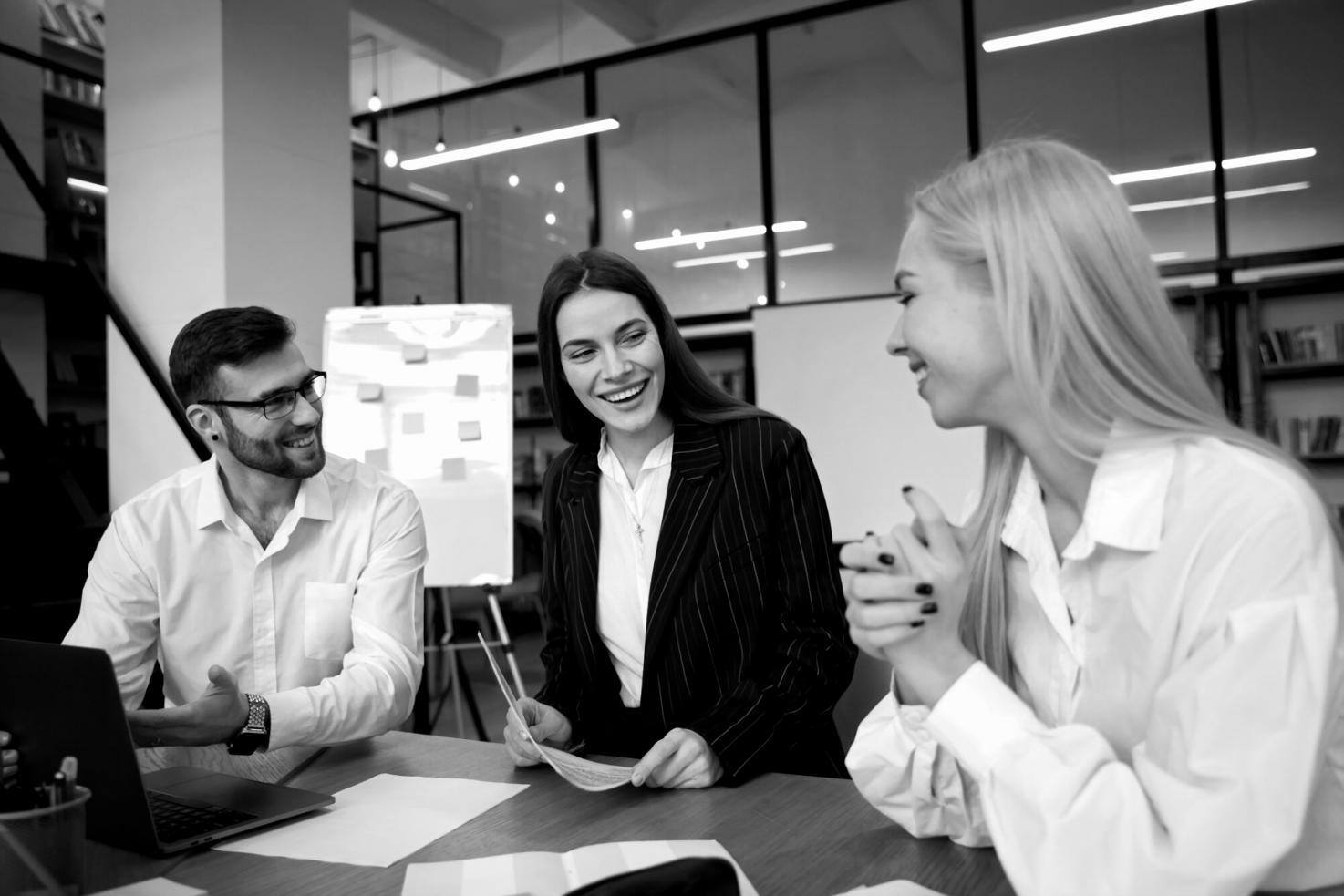 Student working on financial analysis project