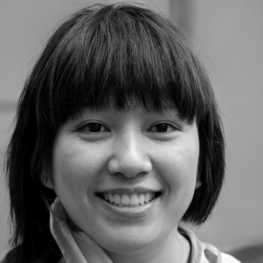 Briony Kask reviewing financial projections